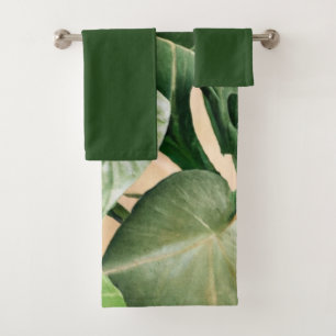 Conjunto De Toalhas Floral/Havaí/Folha tropical