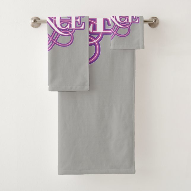 Conjunto De Toalhas Floreio de Dança (Insitu)