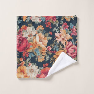 Conjunto De Toalhas Flores Amarelas Amarelas Incrivelmente Vermelhas C