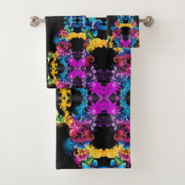 Conjunto De Toalhas Flores de Estilos Clássicos