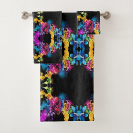 Conjunto De Toalhas Flores de Estilos Clássicos