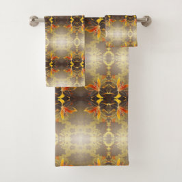 Conjunto De Toalhas Flores de Estilos Clássicos