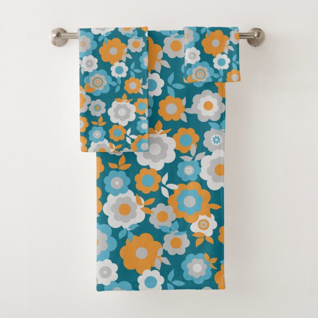 Conjunto De Toalhas Flores de primavera de Eilin (Insitu)