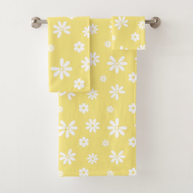 Conjunto De Toalhas Flores e Petais 6 (Insitu)