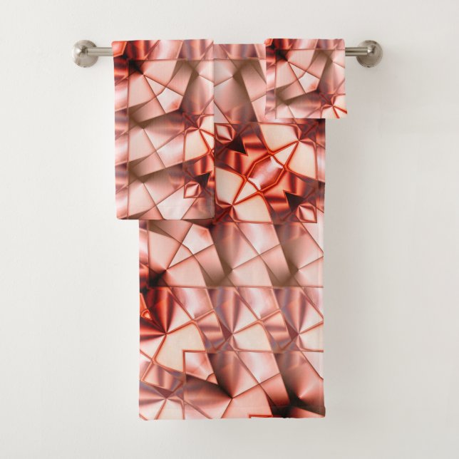 Conjunto De Toalhas "Flores precuras" gigantescas, desenho digital (Insitu)