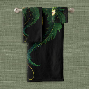 Conjunto De Toalhas Floresta Encantadora Dríade Mulher Borboleta Fanta