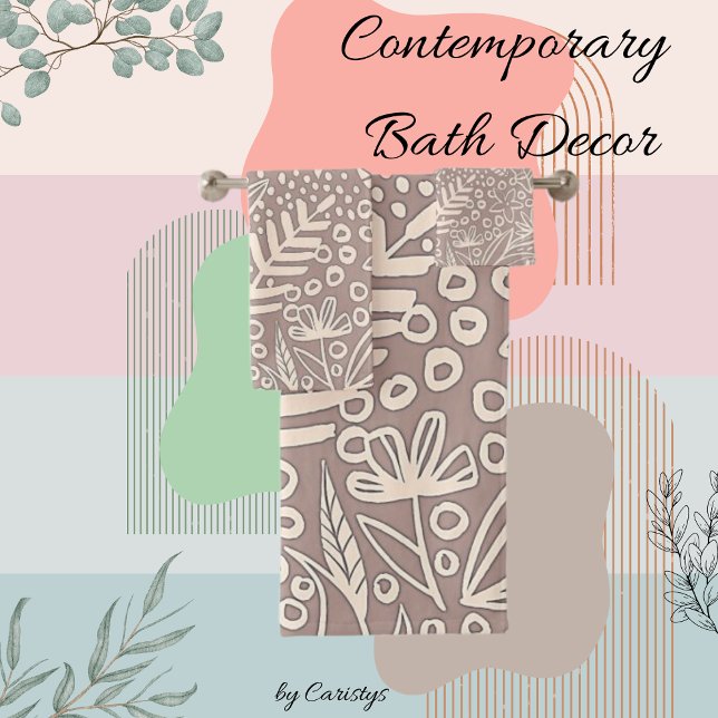 Conjunto De Toalhas Florestas Contemporâneas (Criador carregado)