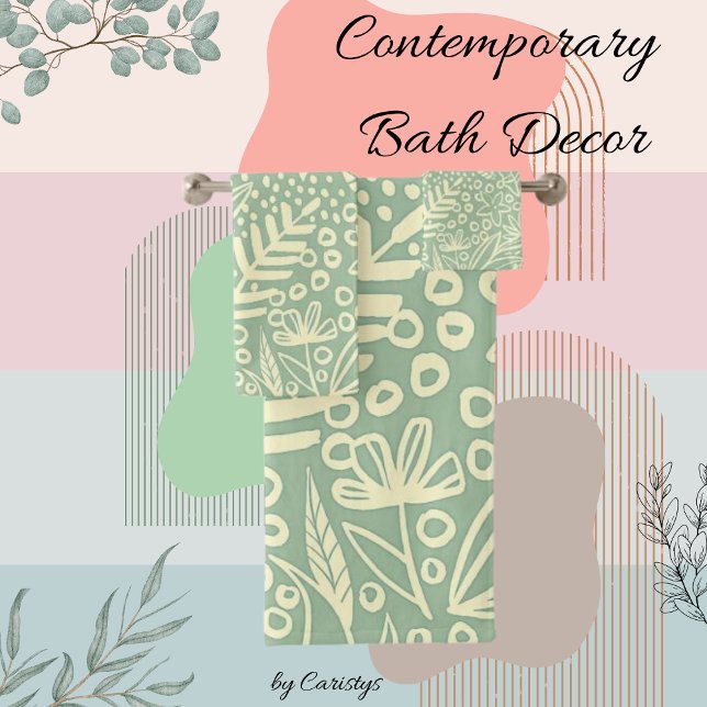 Conjunto De Toalhas Florestas Contemporâneas (Criador carregado)