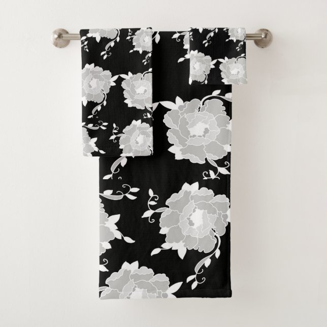 Conjunto De Toalhas flowers (Insitu)