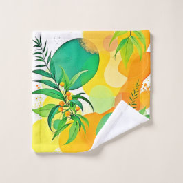 Conjunto De Toalhas Fluxo de Alegria Orgânica