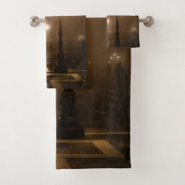 Conjunto De Toalhas Foggy Piazza San Marco, Veneza