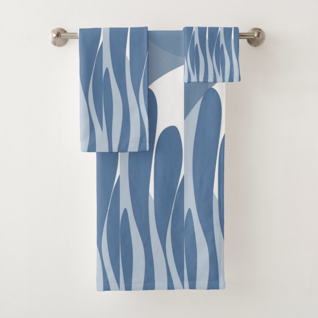 Conjunto De Toalhas Folha e Curva Mortif (Insitu)