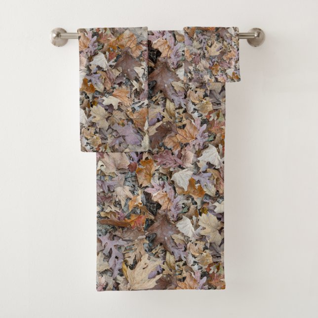 Conjunto De Toalhas Folhas de Fallen (Insitu)