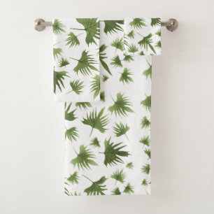Conjunto De Toalhas Folhas de Vinha das Canárias