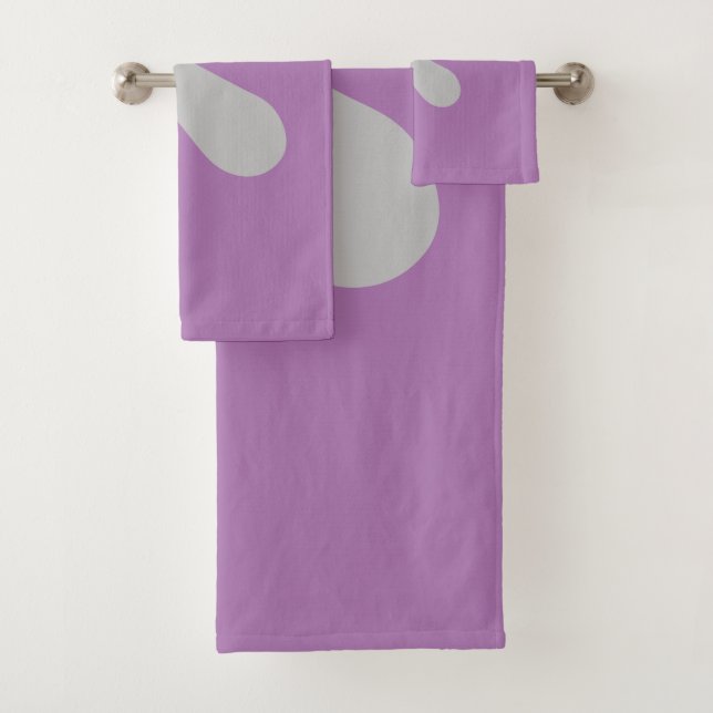 Conjunto De Toalhas Formas de Abstrato mínima moderna (Insitu)