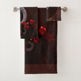 Conjunto De Toalhas Foto de ferradura equestre