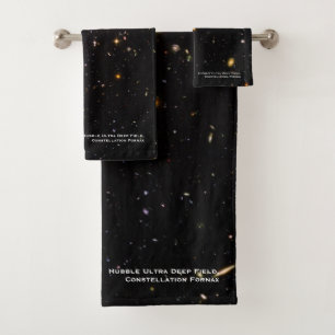 Conjunto De Toalhas Foto do telescópio Hubble Ultra Deep Field Galaxie