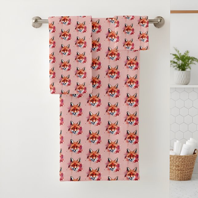 Conjunto De Toalhas Fox Bath Towel Set (Criador carregado)