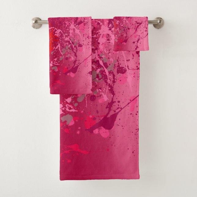 Conjunto De Toalhas Framboesa (Insitu)
