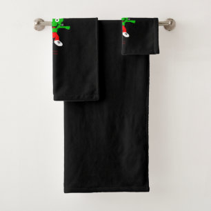 Conjunto De Toalhas FrankenCheese Hugs Bathroom Towel Set