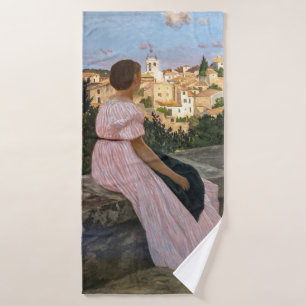 Conjunto De Toalhas Frederic Bazille - O Vestido Rosa
