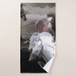 Conjunto De Toalhas Fuga - Cavalos Selvagens