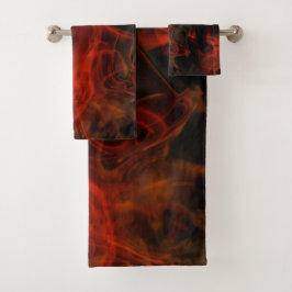 Conjunto De Toalhas Fumos e chamas