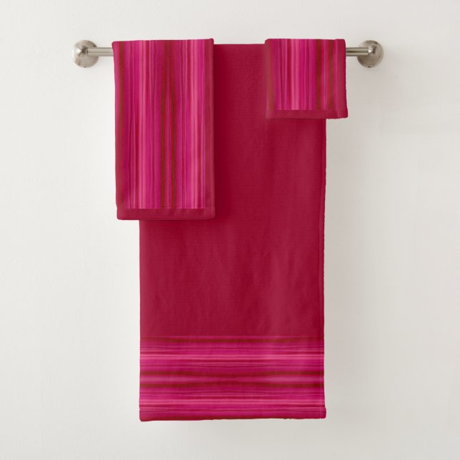 Conjunto De Toalhas Fuschia vívida (Insitu)