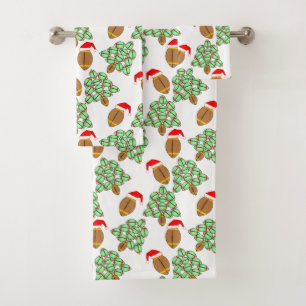 Conjunto De Toalhas Futebol de Natal