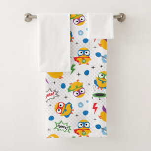 Conjunto De Toalhas Galinha Super Herói
