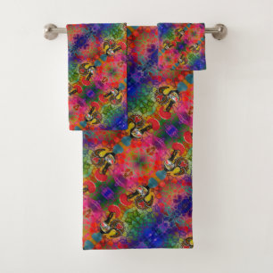 Conjunto De Toalhas Galo de Barcelona, Portugal