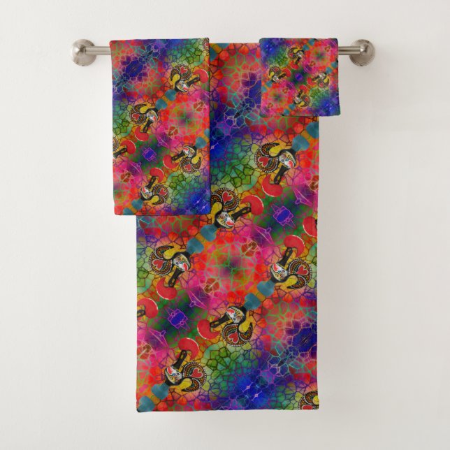 Conjunto De Toalhas Galo de Barcelona, Portugal (Insitu)