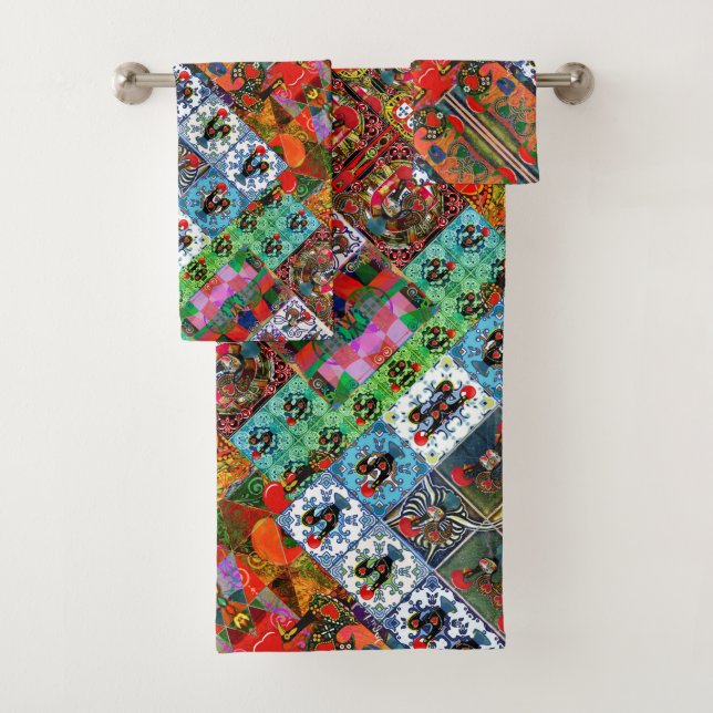 Conjunto De Toalhas Galo de Barcelona, Portugal (Insitu)