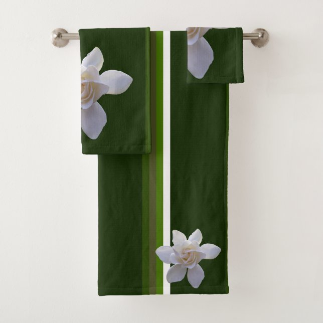 Conjunto de Toalhas - Gardenia em Stripes (Insitu)