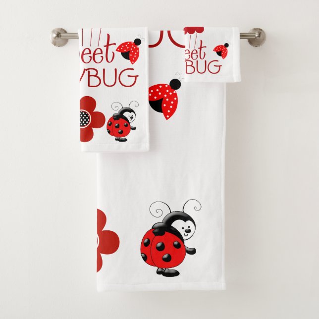 Conjunto De Toalhas Garota de coleção de expressões para crianças (Insitu)