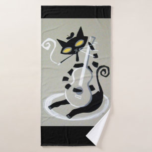 Conjunto De Toalhas gato