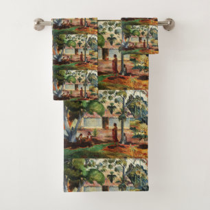 Conjunto De Toalhas Gauguin A Grande Árvore Te raau rahi Poster de Art