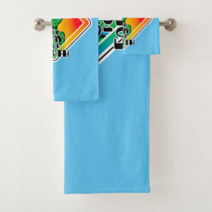 Conjunto De Toalhas Gay Demais Para OVNI Alienígena Engraçado Da Terra