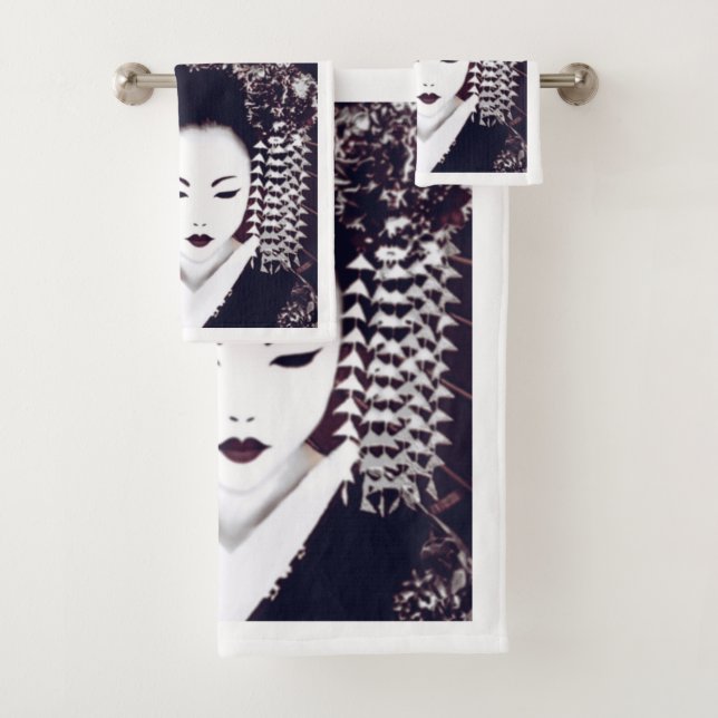 Conjunto De Toalhas Geisha (Insitu)