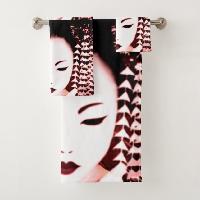Conjunto De Toalhas Geisha (Insitu)