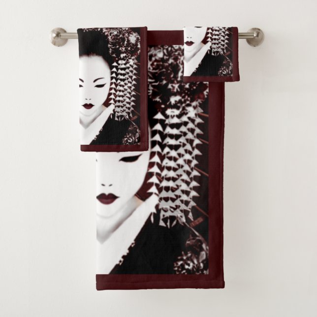 Conjunto De Toalhas Geisha (Insitu)