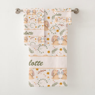Conjunto De Toalhas Gêmeos Bebê | Fofo e Macio para Pequenos Gêmeos