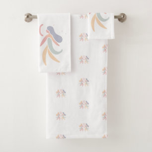 Conjunto De Toalhas GEMINI, Design abstrato do Sinal Zodíaco,