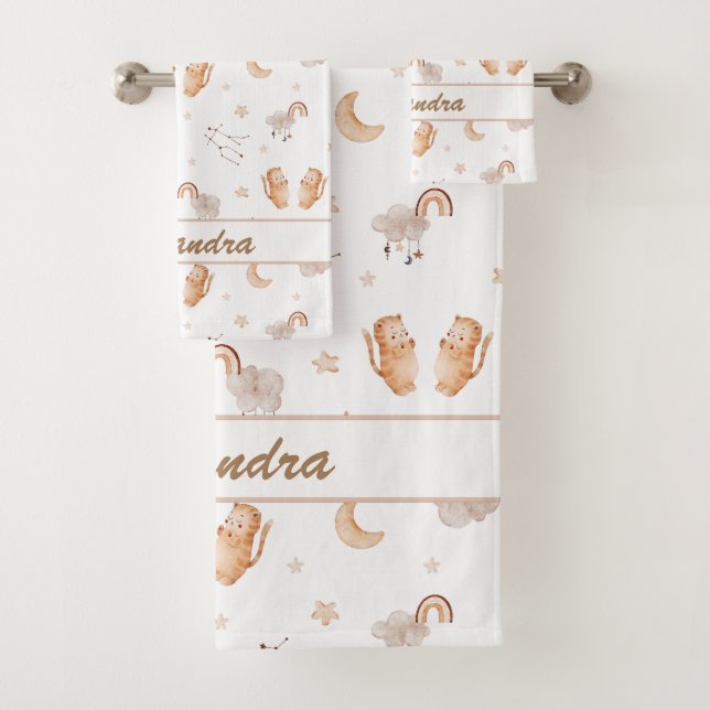 Conjunto De Toalhas Gemini Toddler | Brincadeira e Suave para Gêmeos P (Insitu)