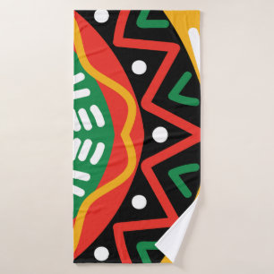 Conjunto De Toalhas Geografia do Mês do Histórico Negro