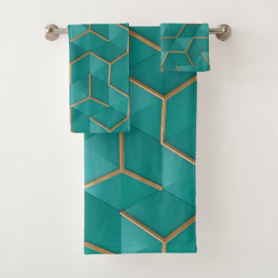 Conjunto De Toalhas geométrico