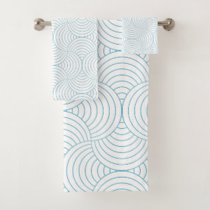 Conjunto De Toalhas geométrico nº 2