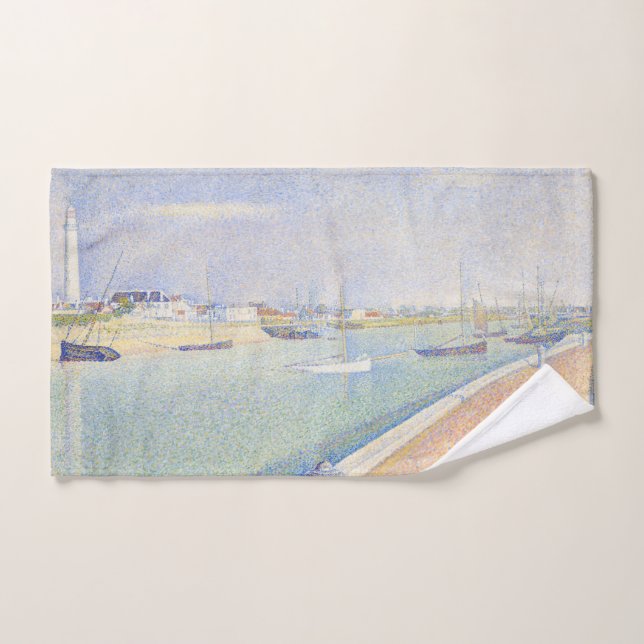 Conjunto De Toalhas Georges Seurat - O Canal das Gravelinas (Toalha de mão)