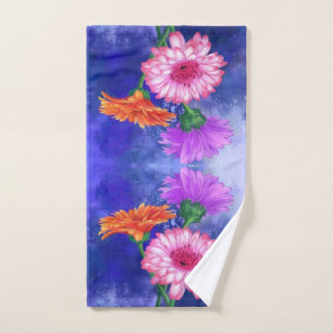 Conjunto De Toalhas Gerbera Daisy Bath Towels