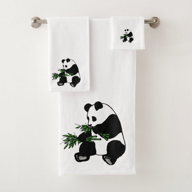 Conjunto De Toalhas Giant Panda (Insitu)